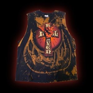Vintage Heaven & Hell Black Sabbath Cutoff Acid T